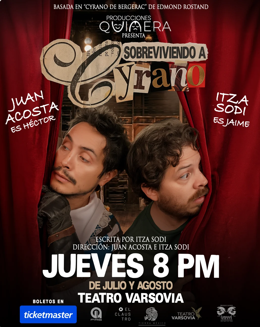 Segundo arte de campaña de Sobreviviendo a Cyrano