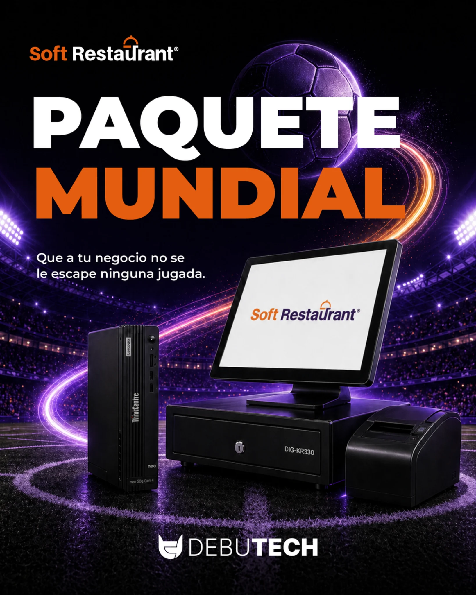 Portada del paquete de Debutech