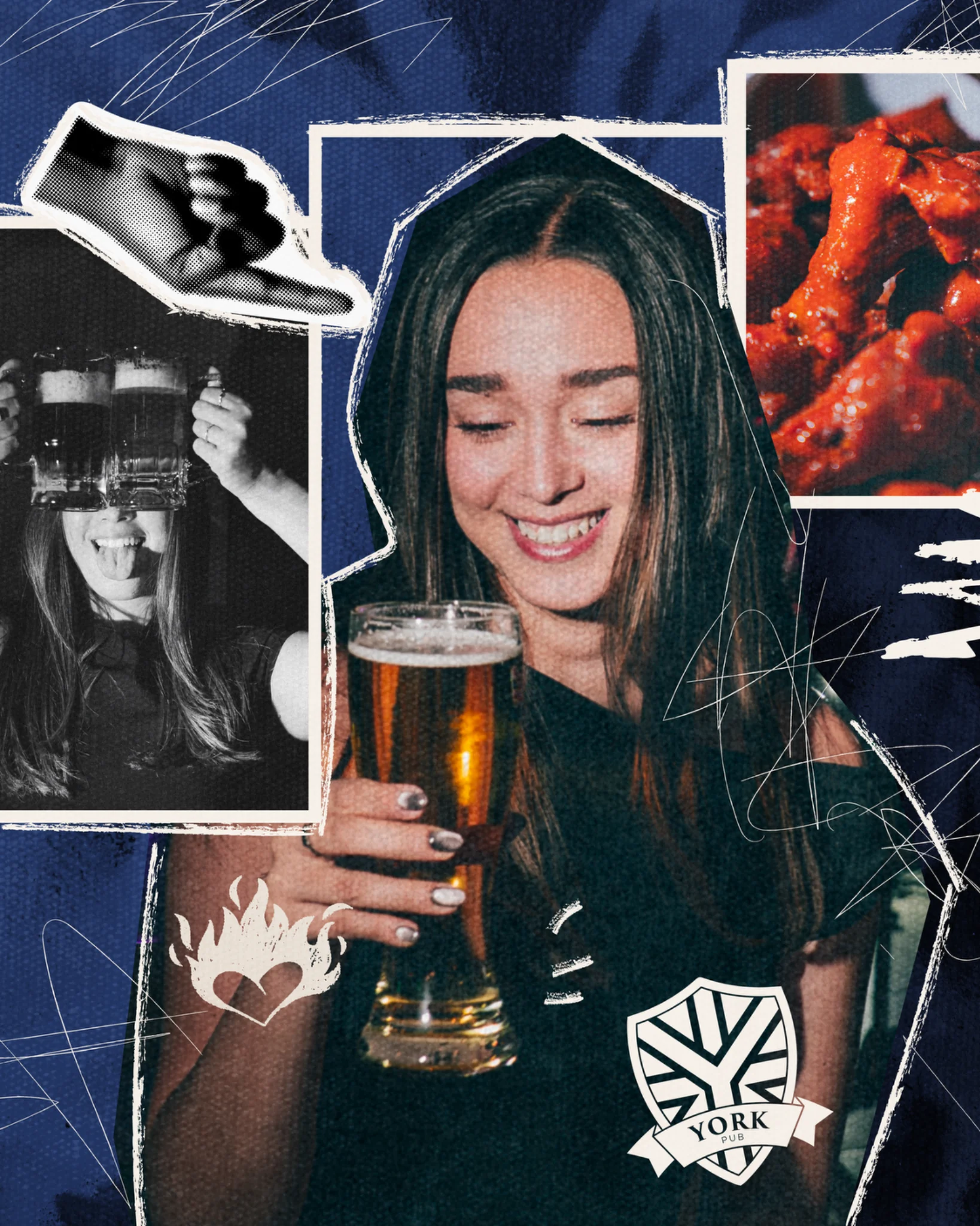 Diseño de música en vivo para York Pub