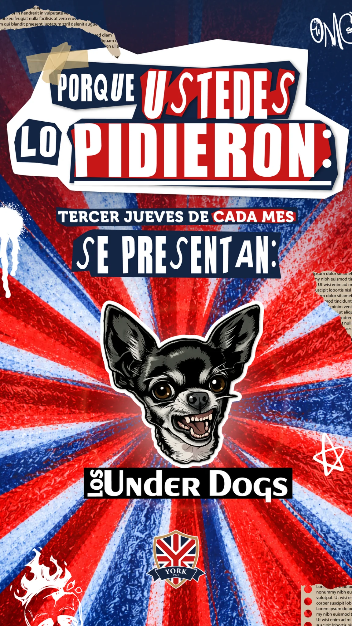 Historia Under Dogs de York Pub