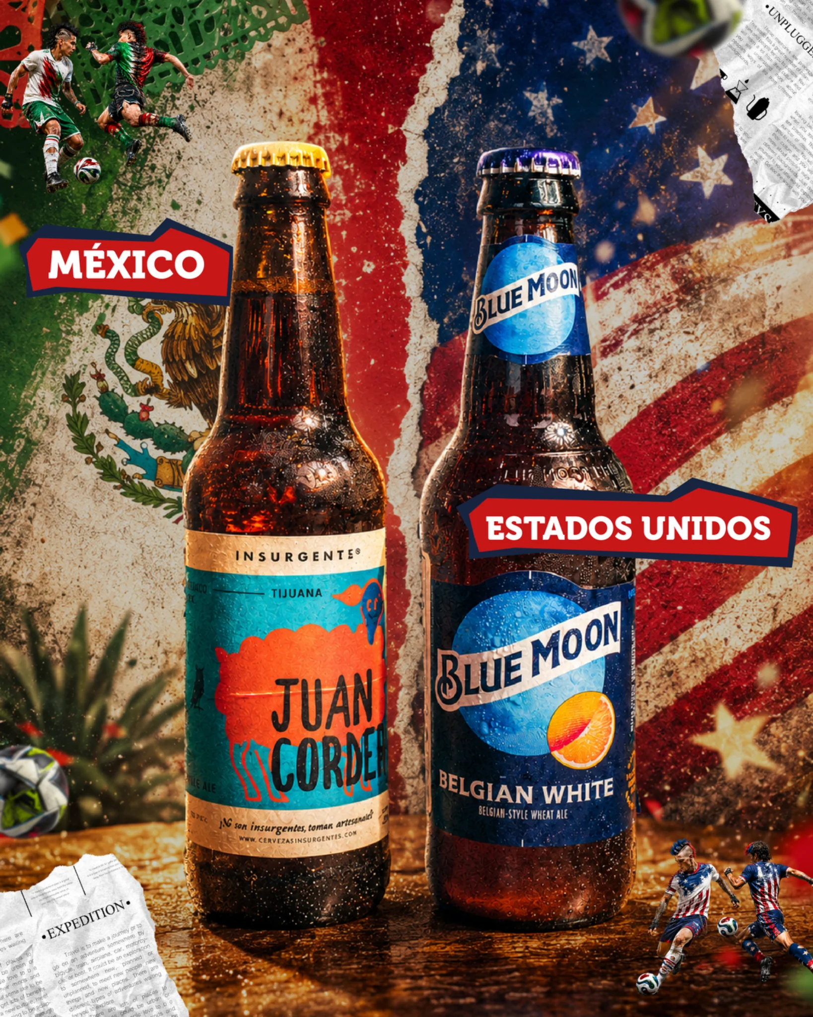 Campaña de bebidas York Pub: cervezas de México y Estados Unidos